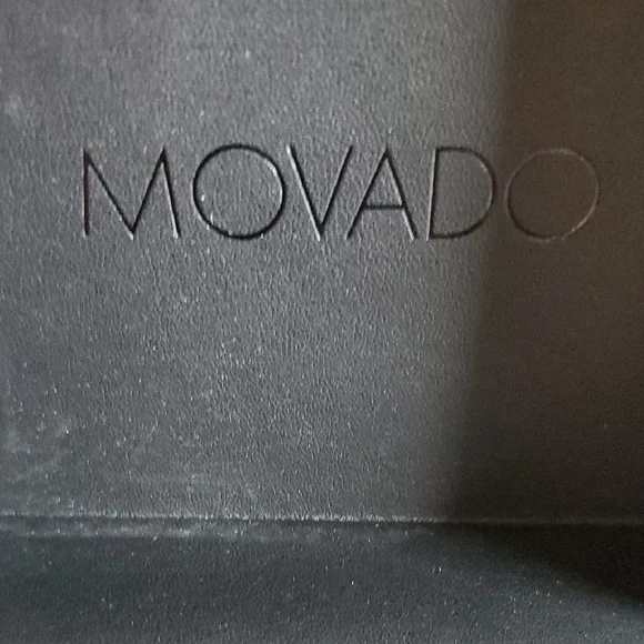 Movado BRAND NEW Bella Bangle Black Dial with Silver Accents Watch - Picture 3 of 6
